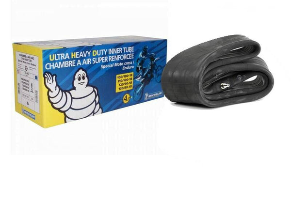 Michelin belső cső offroad (18 UHD közepes szelep TR4) 100/100-18, 110/100-18, 120/90-18, 130/80-18 4 mm vastag