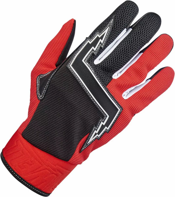 Biltwell kesztyű Baja Red/BLK MD 1508-0801-303