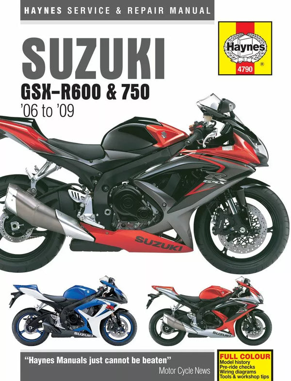 Haynes Suzuki GSX R600 és 750 (06 4790