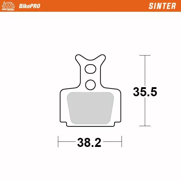 Moto-Master Brake Pad Sinter 730754