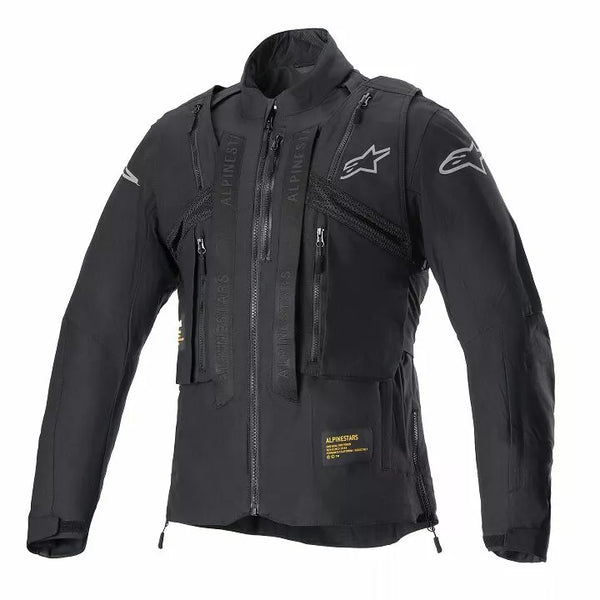 Alpinestars (MX) kabát TechDura BLK/SILV XL 3704524-1119-XL