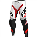 FXR REVO MX Cross pants 20 White /Red /Char /Black