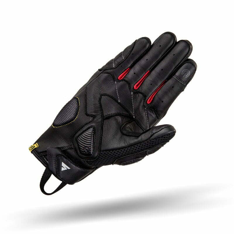 Shima MC-Gloves Rush Fekete /Piros