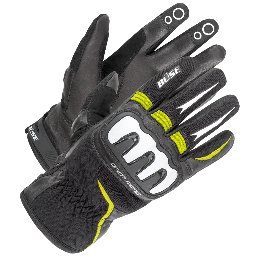 Büse MC-Gloves Open Road Sport Black /Influenza