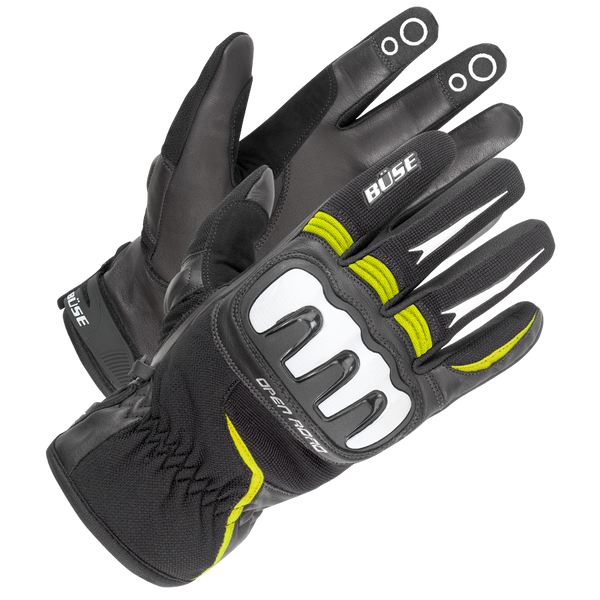 Büse MC-Gloves Open Road Sport Black /Influenza