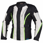 Ozone lady textile mc jacket Sahara gray /flu