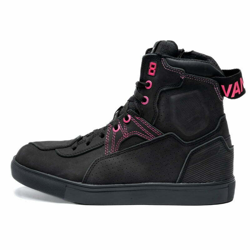 Rebelhorn Ladies MC-cipők Vandal Black /Pink