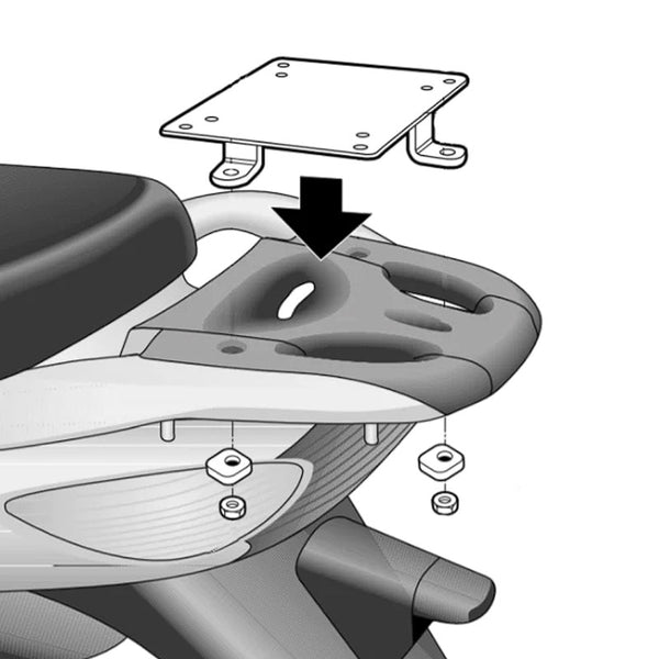 Shad Top Box illesztés - Honda H0SH11st