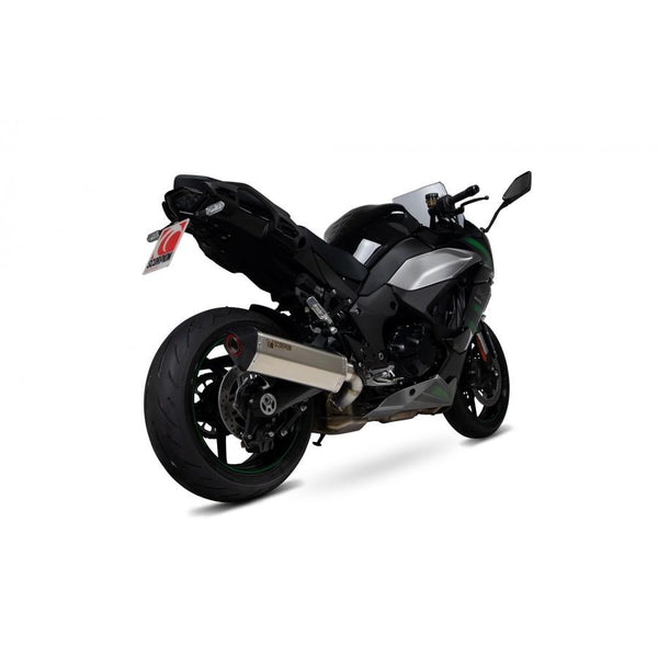 Kawasaki Ninja 1000 SX 2020-2025 Serket párhuzamos csúszási titán hüvely. Illeszkedik a paninerekhez