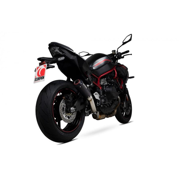 Kawasaki Z H2 2020-2025 Red Power Slip-On Fekete Kerámia Vonatú hüvely