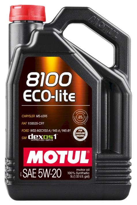 MOTUL 8100 Eco-Lite 5W20 5L (4 db/karton)