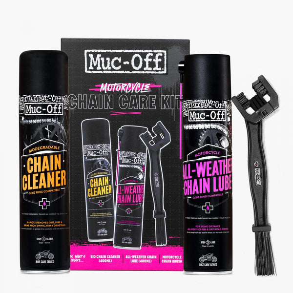 Muc-off motorcycle chain care kit