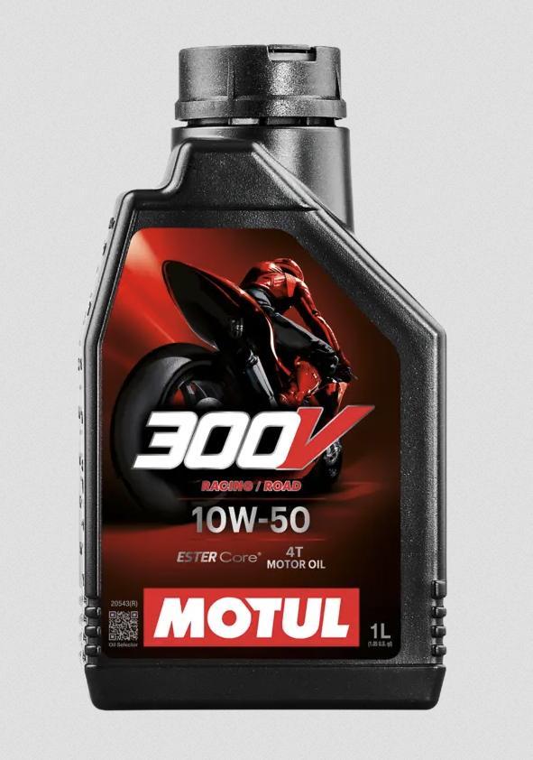 Motul 300V 4T Factory Line Road Racing 10W-50 1 L (12pcs/cardboard)
