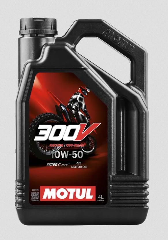 MOTUL 300V 4T gyári vonal terepjáró 10W-50 4 L (4st/karton)