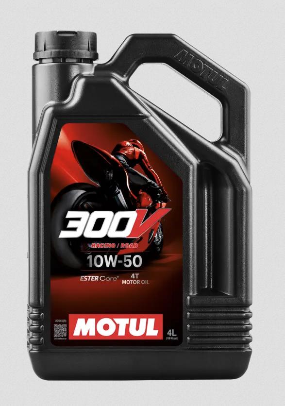 Motul 300V 4T Factory Line Road Racing 10W-50 4 L (4st/karton)