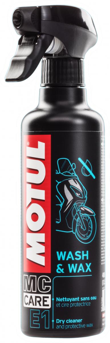 Motul Wash & Wax E1 400 ml szivattyú (12db/karton)