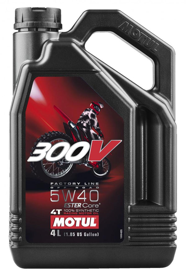 Motul 300V FL off Road 5W-40 4 L (4st/karton)