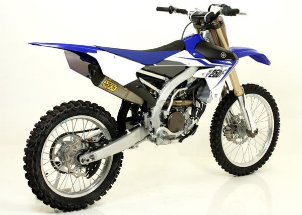 Yamaha yz 250 f 14/15 Full system with Titanium Trophy Silencer with Carbon End Cap and Steel Collector