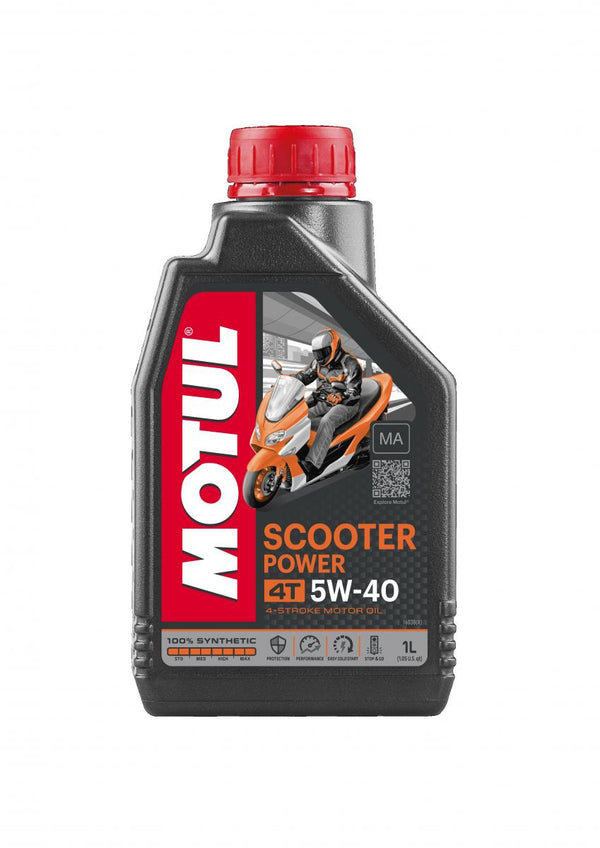Motul Scooter Power 4T 5W-40 MA 1L (12db/karton)