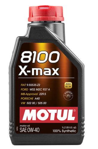 MOTUL 8100 X-Max 0W40 1L (12db/karton)
