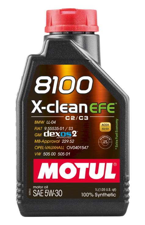 Motul 8100 X-Clean EFE 5W30 1L (12db/karton)