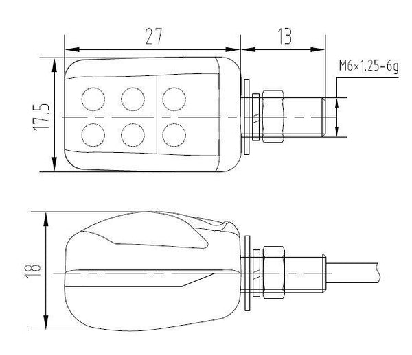 Forduljon a Light Mod. Chip meleg. C/fekete