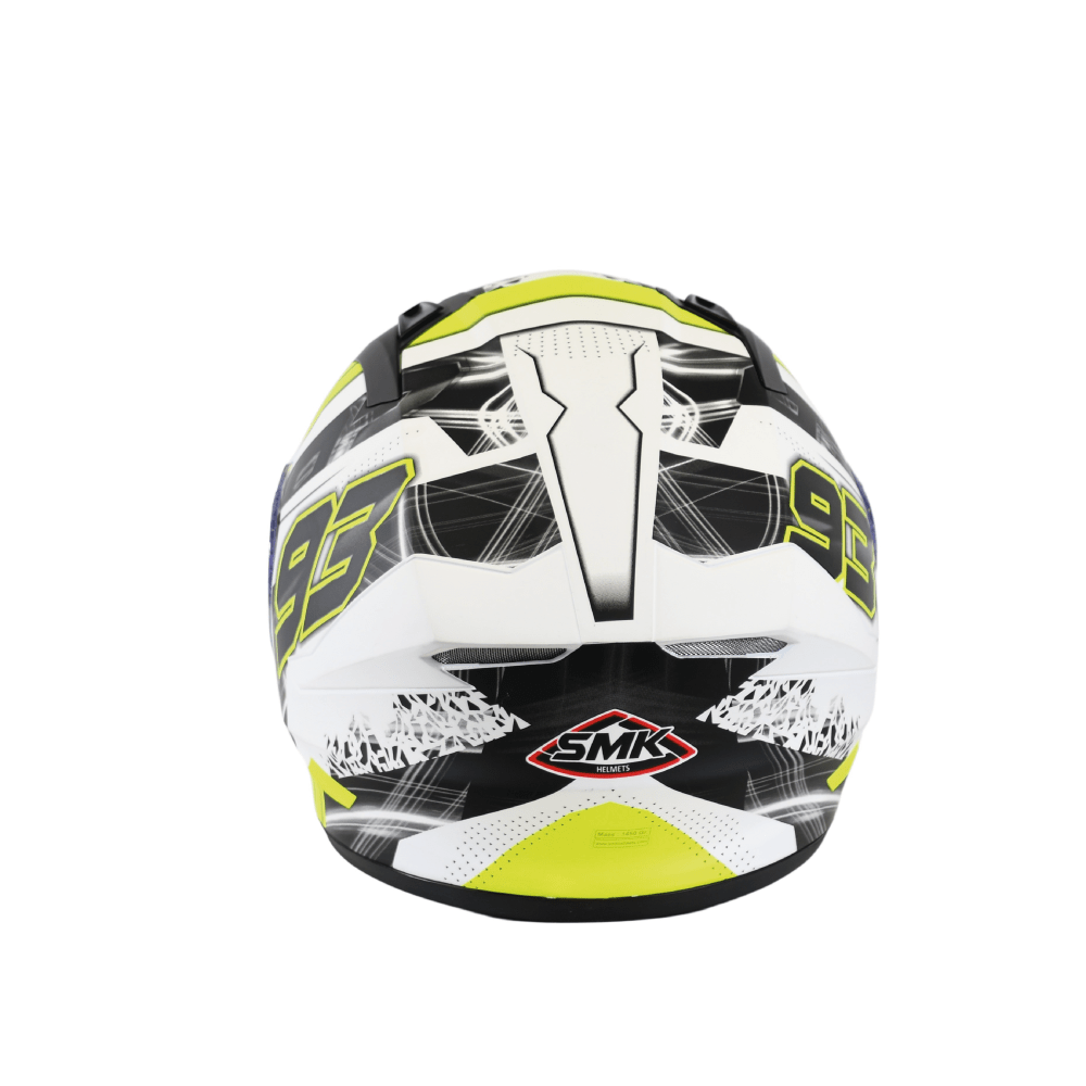 SMK Integral MC Helmet Stellar Swank White