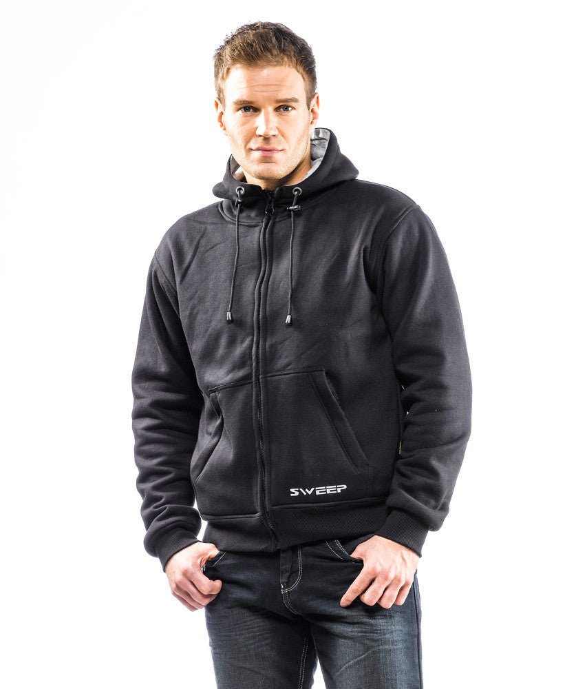 Sweep Kevlar mc-hoodie viking fekete