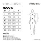 Rebelhorn Kevlar Mc-Hoodie Black 10xl-ig