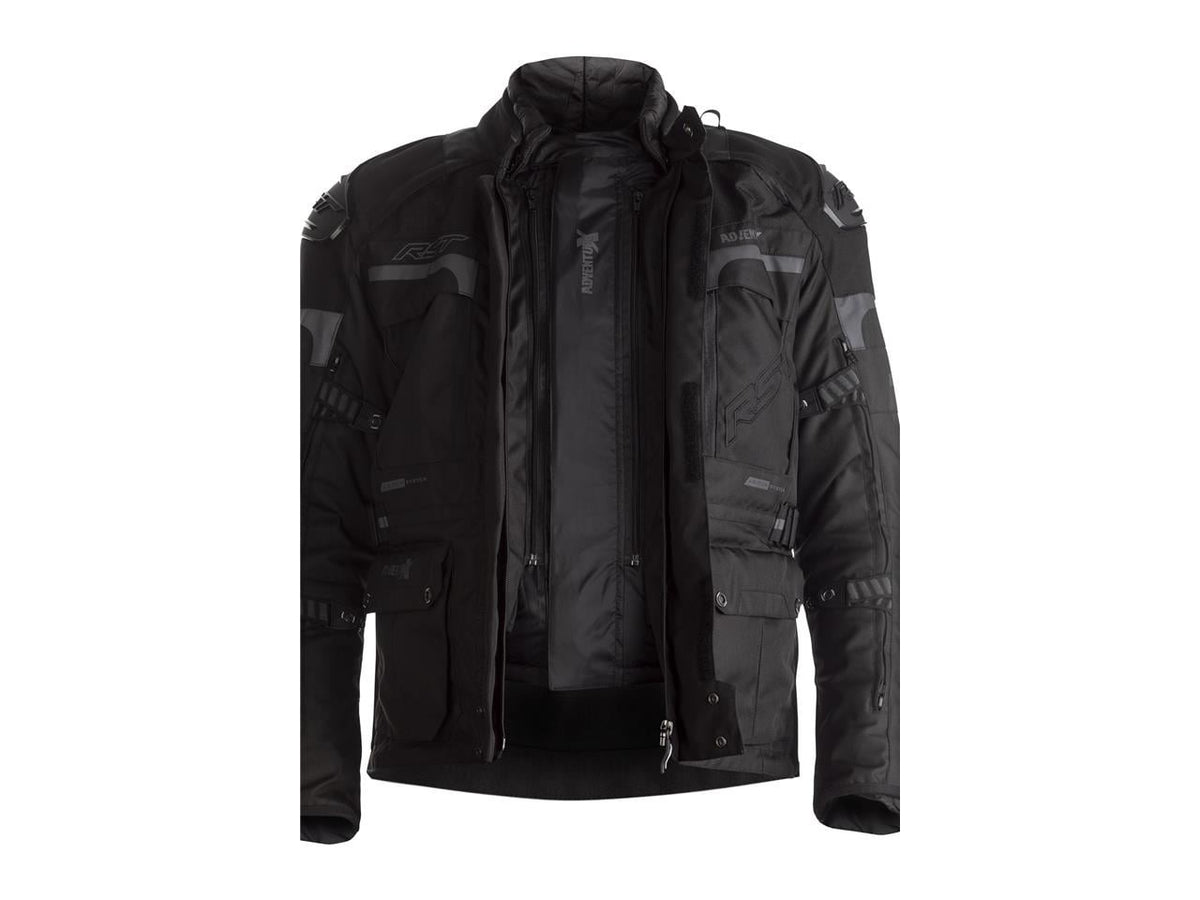 RST textil MC-Jacket Adventure-X fekete