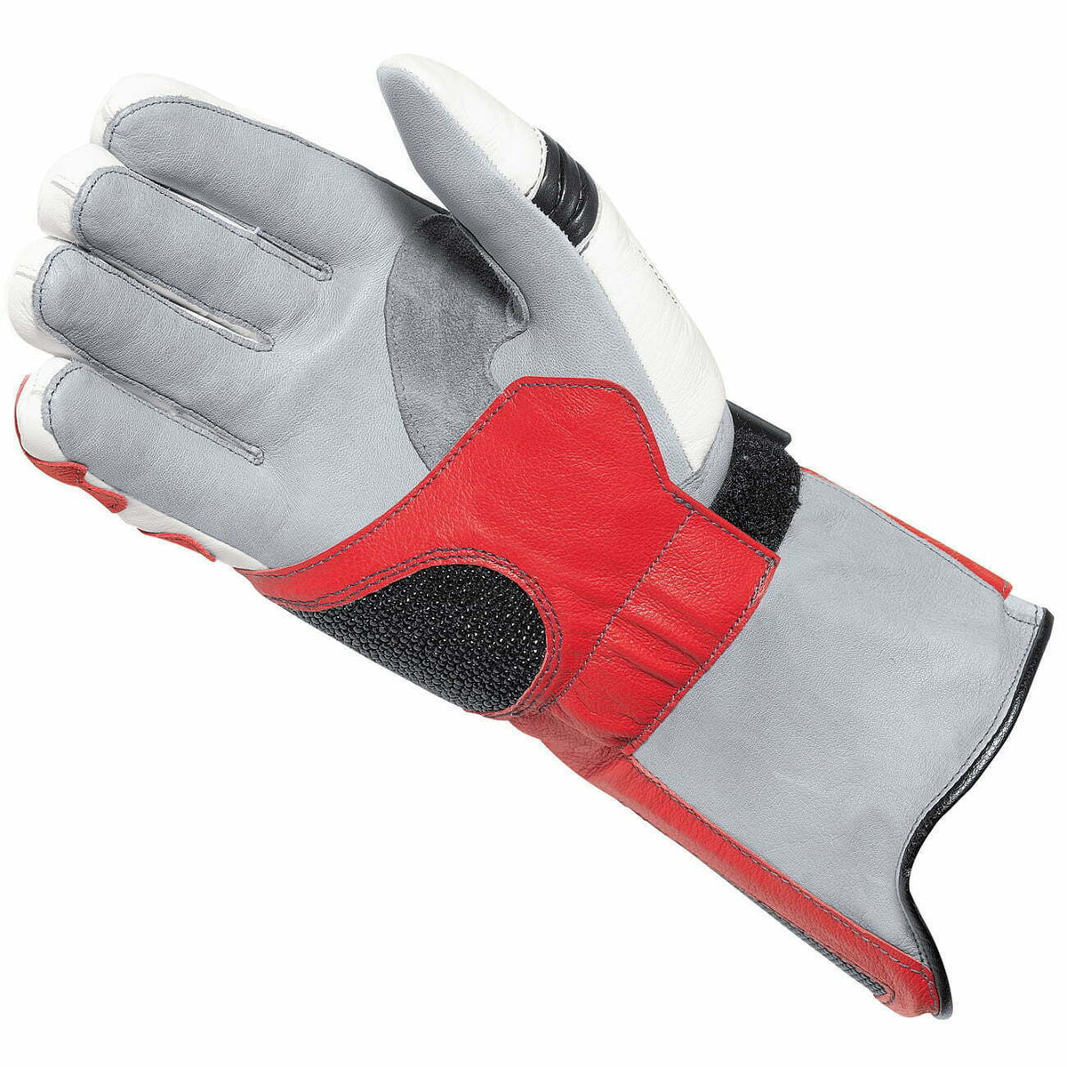 Held MC-Sport Gloves Phantom II White /Red