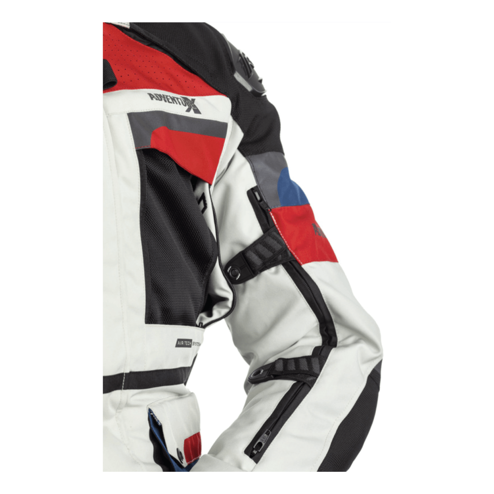 Rst textile mc-jacket adventure-x blue /red