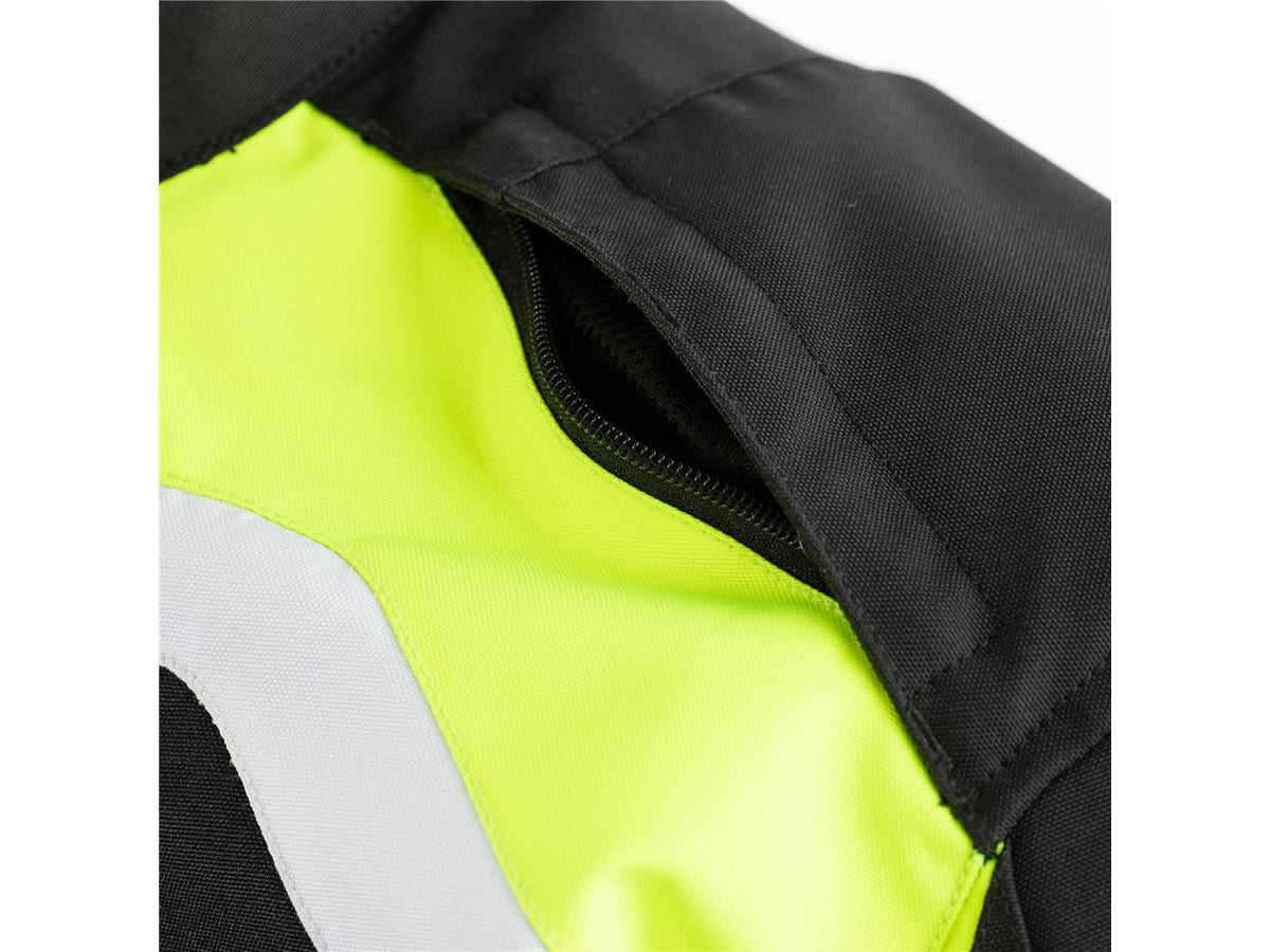 RST textil MC-jacket alfa 4 fekete /influenza