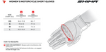 Shima Ladies MC-Gloves GT-2 WP Black