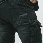 Rebelhorn Kevlar Mc-Jeans Vandal Twill fekete