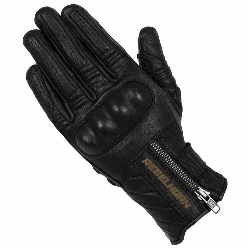 Rebelhorn MC-Gloves Hunter Black