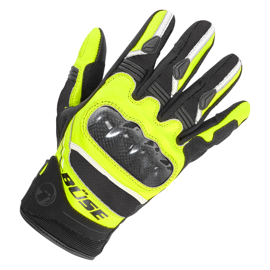 Büse MC-Gloves Safe Ride Black /Influenza