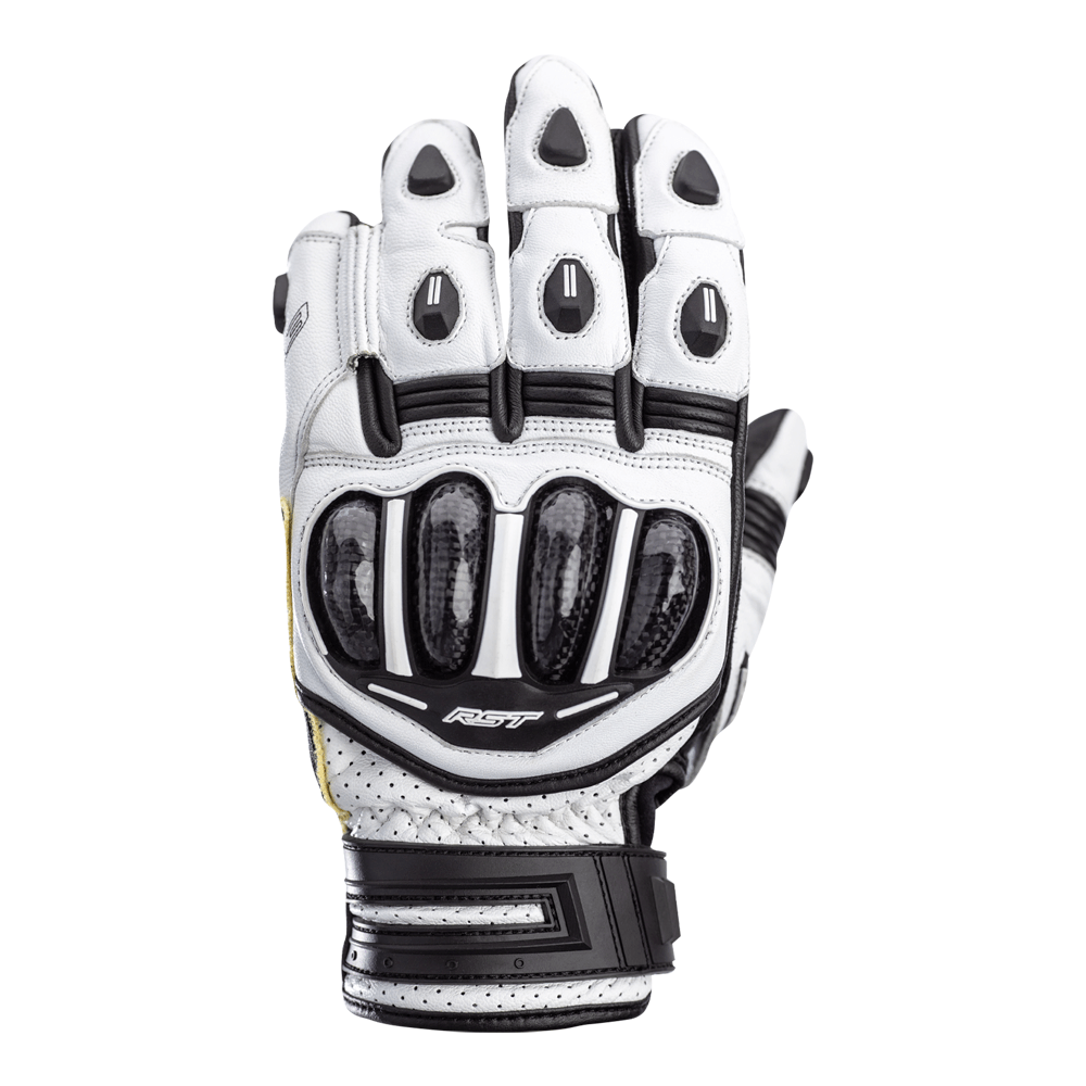 RST Sport MC-Gloves Tracch Evo 4 rövid fehér