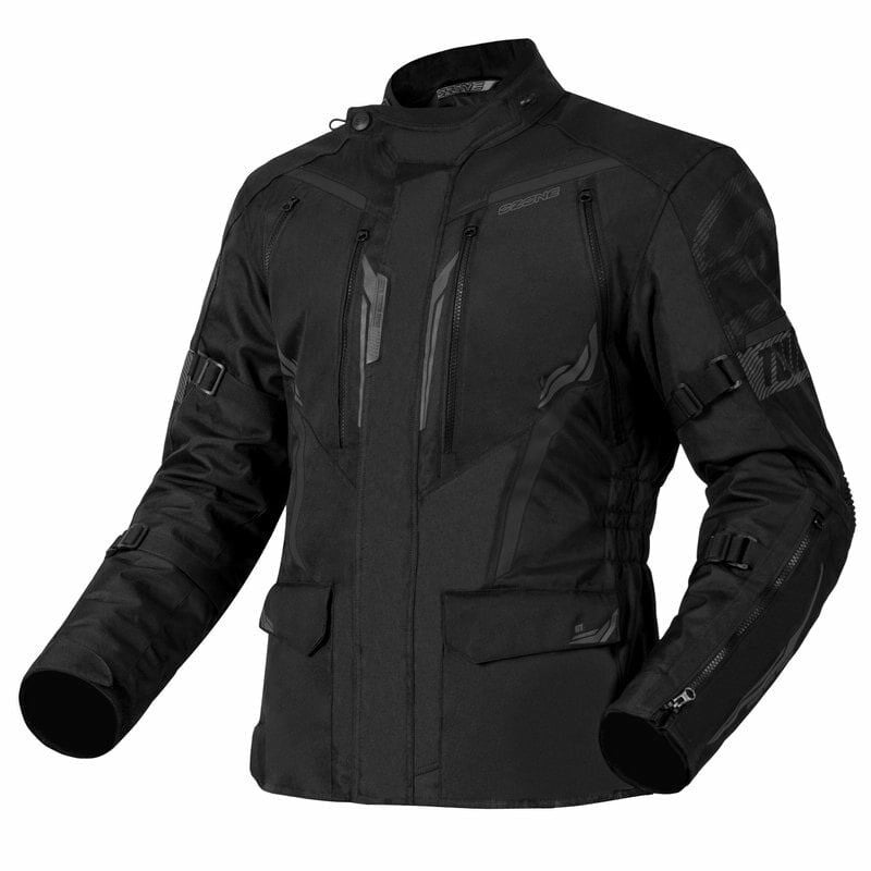 Ozone Textile Motorcycle Jacket Tour III Black 