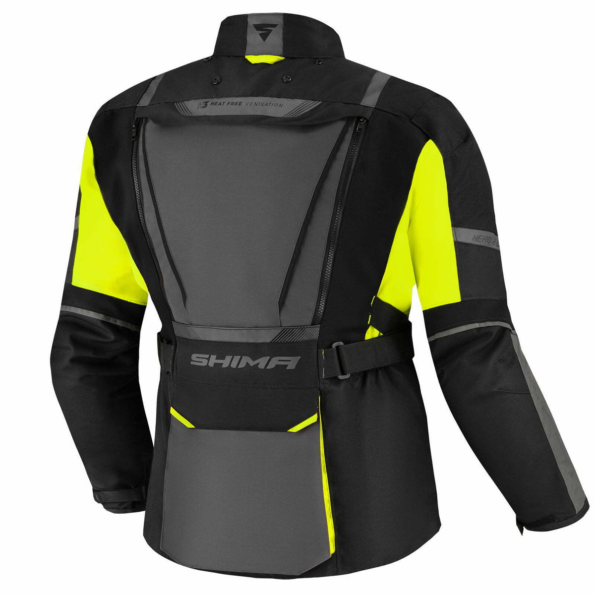 Shima Textile MC-Jacket Hero 2.0 fekete /influenza