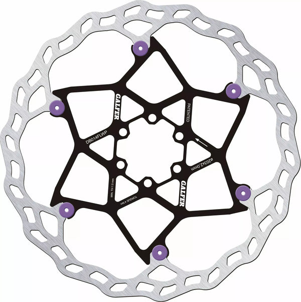 Galfer lemezhullám úszó 203x2.0mm purp db014flwp