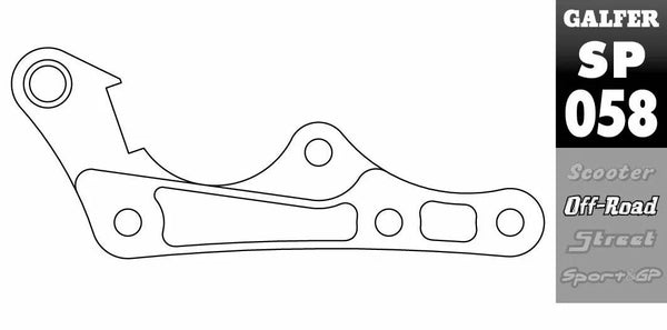 Galfer féknyereg adapter SP058