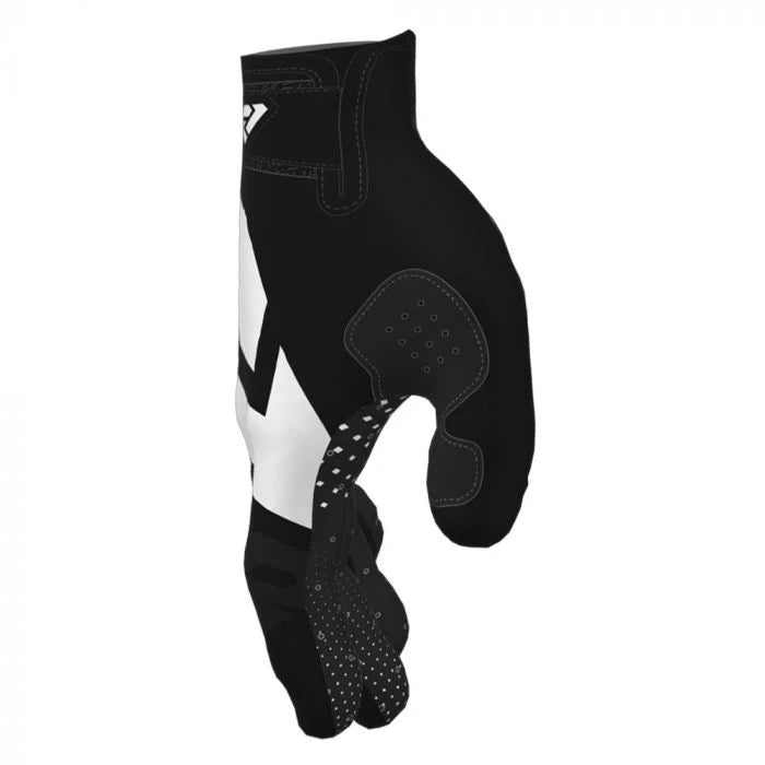 FXR gyerekek Cross MC-Gloves tengelykapcsoló-heveder MX 20 fekete/fehér