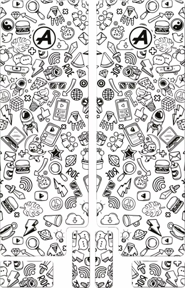 Algis Fork matrica BK ikon Gloss BK.G06.005