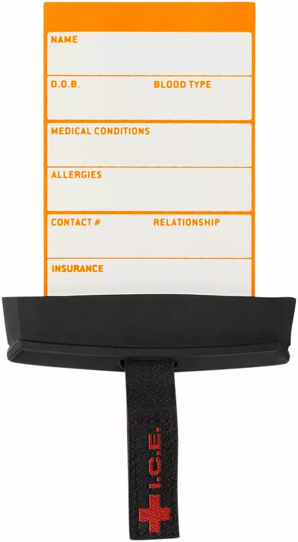 I.C.E. ikon Kártya/tartó fekete 2840-0071