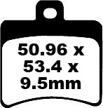 EBC fékpad SFA org robogó SFA298