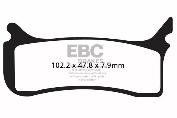 EBC BRAKE PAD EPFA EXT PRO EPFA406HH