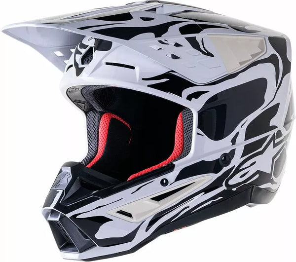 Alpinestars (MX) Helmet SM5 Mine Gray 2x 8306523-906-2x