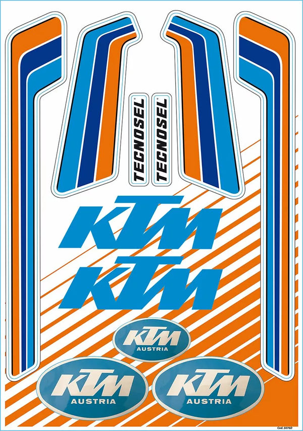 Tecnosel sticks sheet ktm vintage 55v00