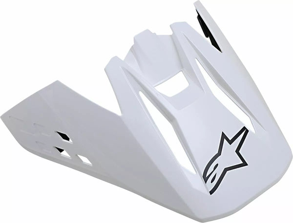 Alpinestars (MX) Visor SM5 Solid Gloss WT 8983021-2180